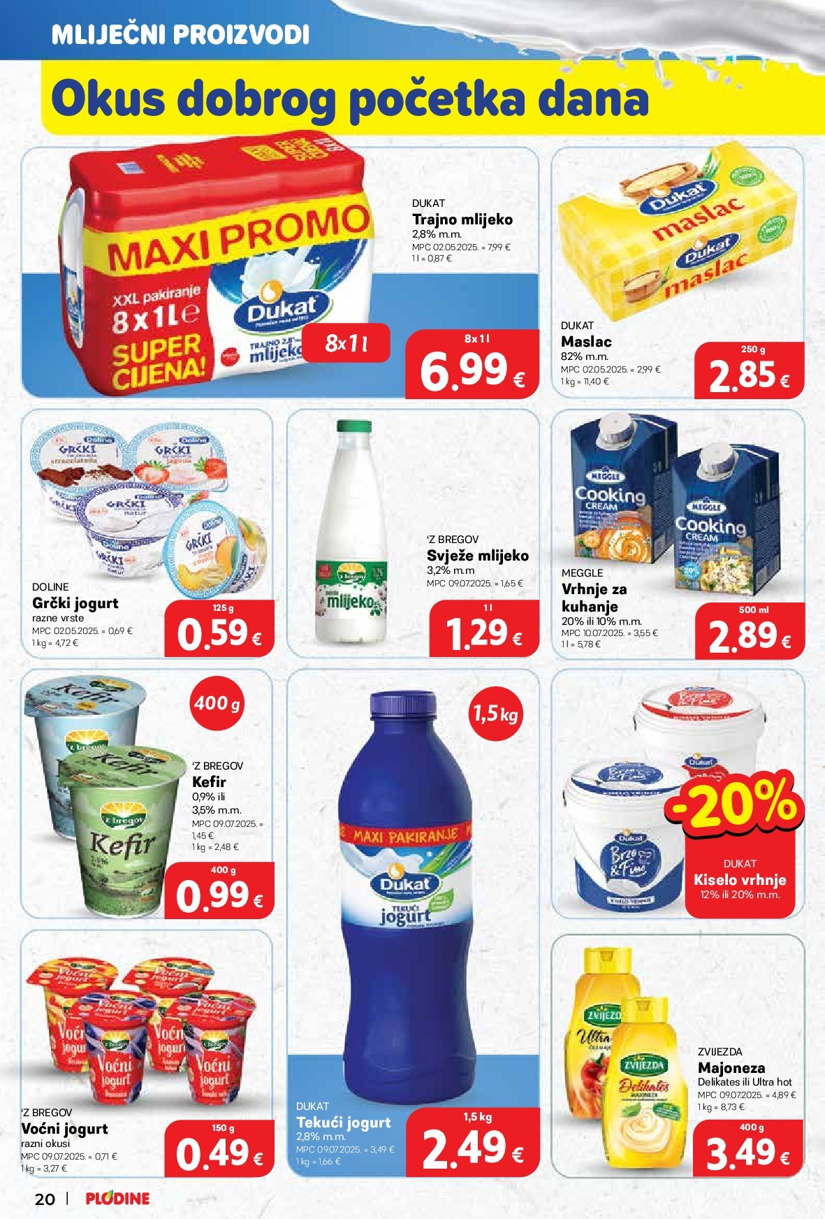 plodine - Prelistajte katalog Plodine, vrijedi od 17.09. do 23.09. - page: 20