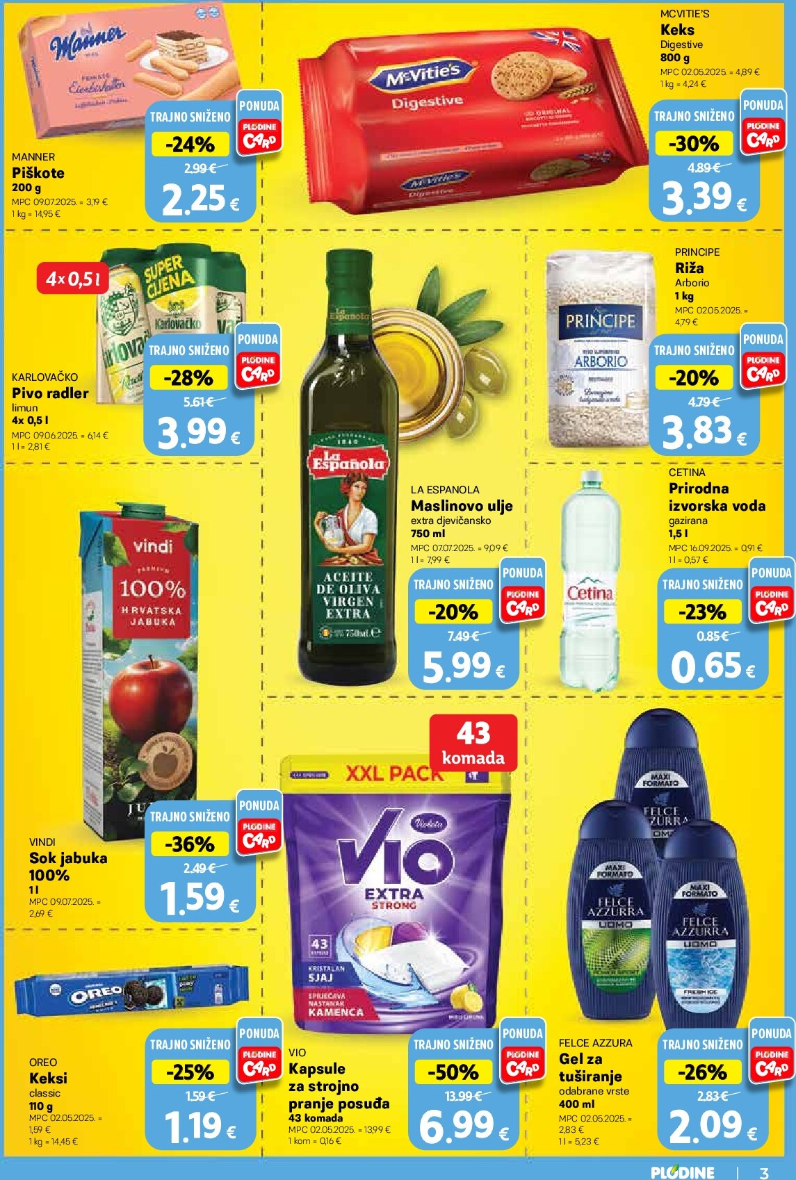 plodine - Prelistajte katalog Plodine, vrijedi od 24.09. do 30.09. - page: 3