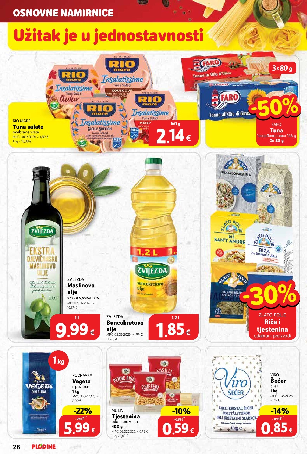 plodine - Prelistajte katalog Plodine, vrijedi od 24.09. do 30.09. - page: 26