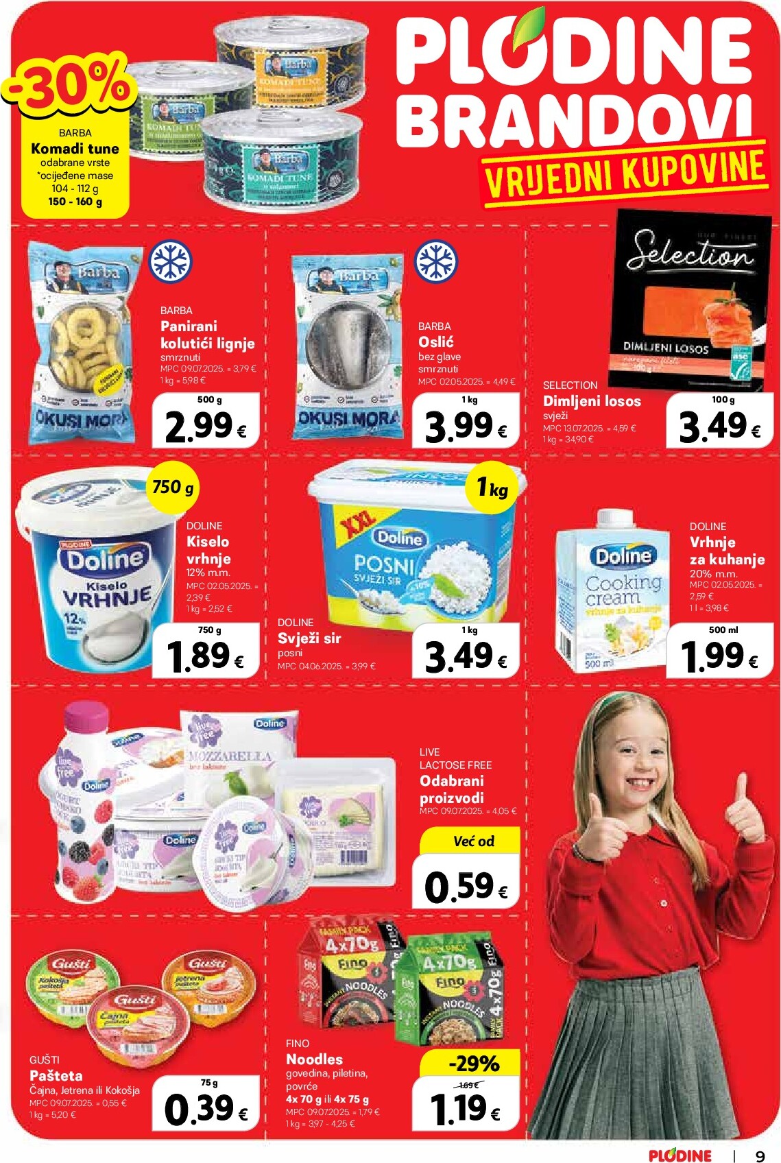 plodine - Prelistajte katalog Plodine, vrijedi od 24.09. do 30.09. - page: 9
