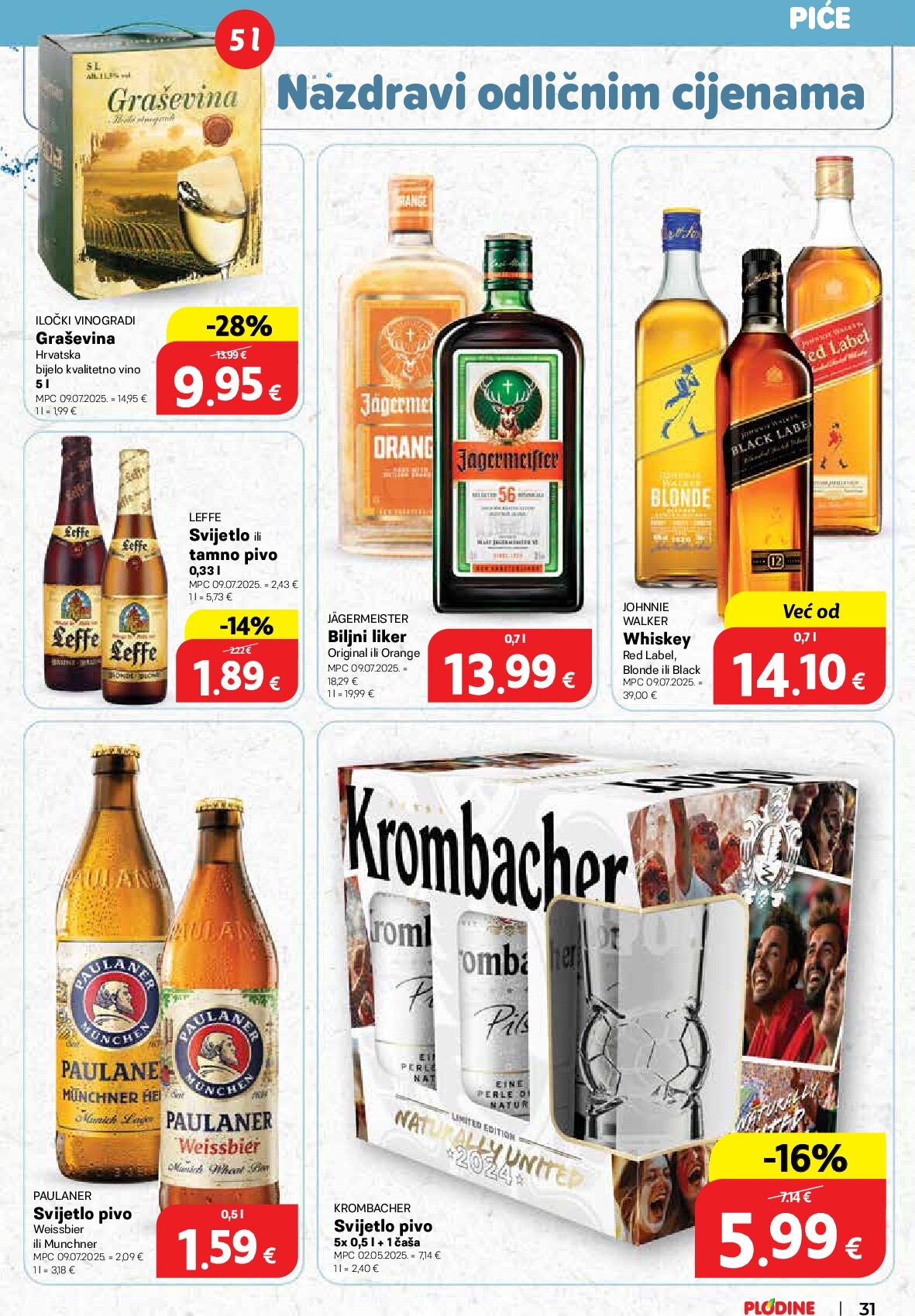 plodine - Prelistajte katalog Plodine, vrijedi od 24.09. do 30.09. - page: 31