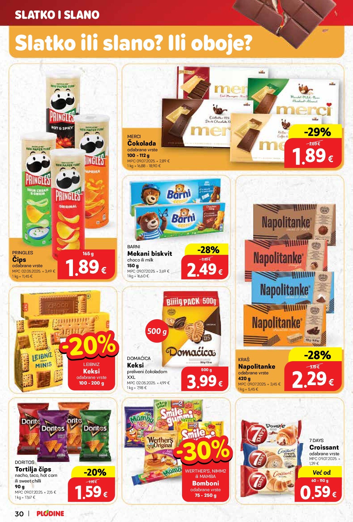 plodine - Prelistajte katalog Plodine, vrijedi od 24.09. do 30.09. - page: 30