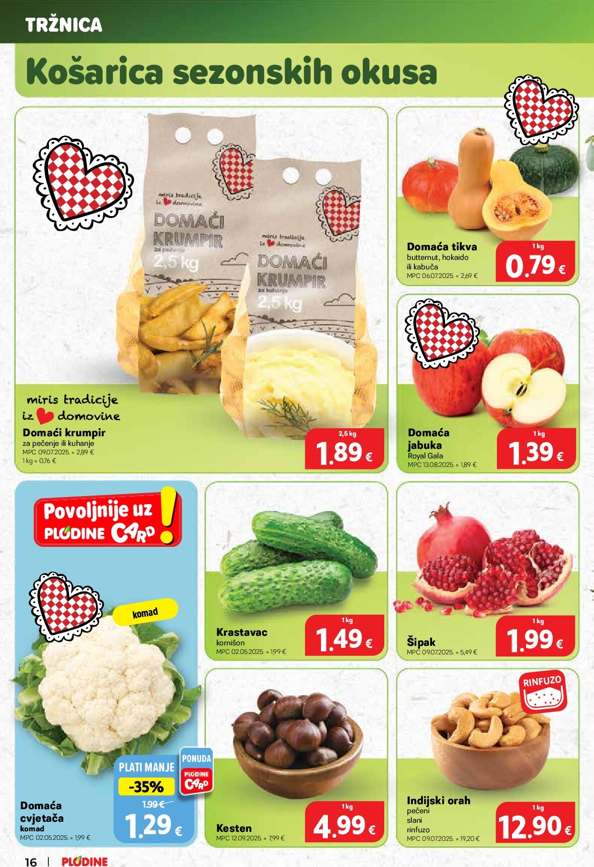 plodine - Prelistajte katalog Plodine, vrijedi od 24.09. do 30.09. - page: 16