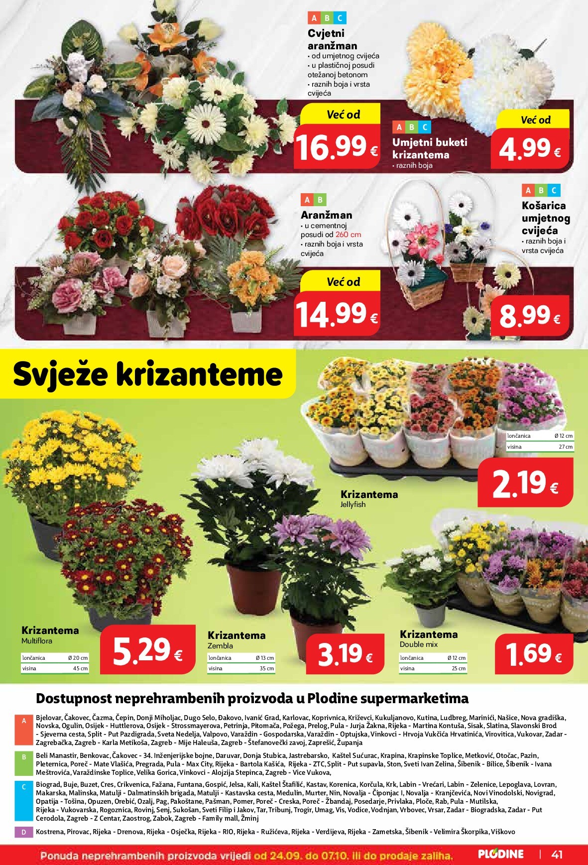 plodine - Prelistajte katalog Plodine, vrijedi od 24.09. do 30.09. - page: 41