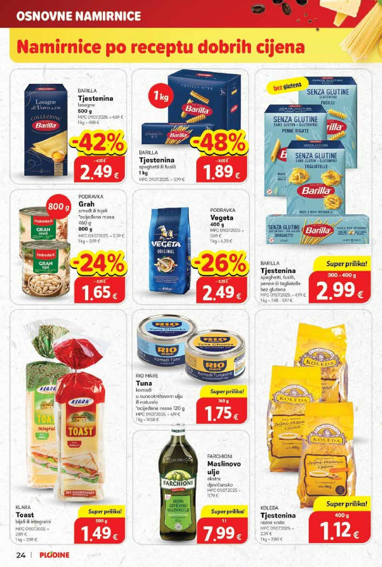 plodine - Prelistajte katalog Plodine, vrijedi od 01.10. do 07.10. - page: 24