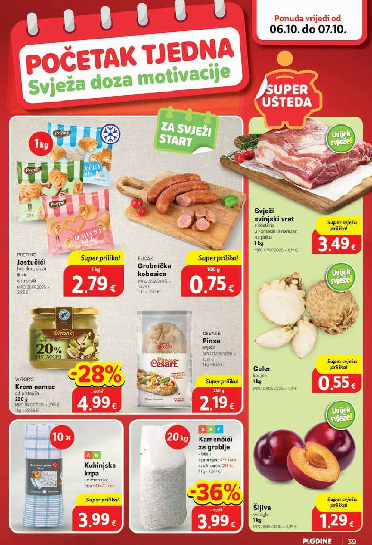 plodine - Prelistajte katalog Plodine, vrijedi od 01.10. do 07.10. - page: 39