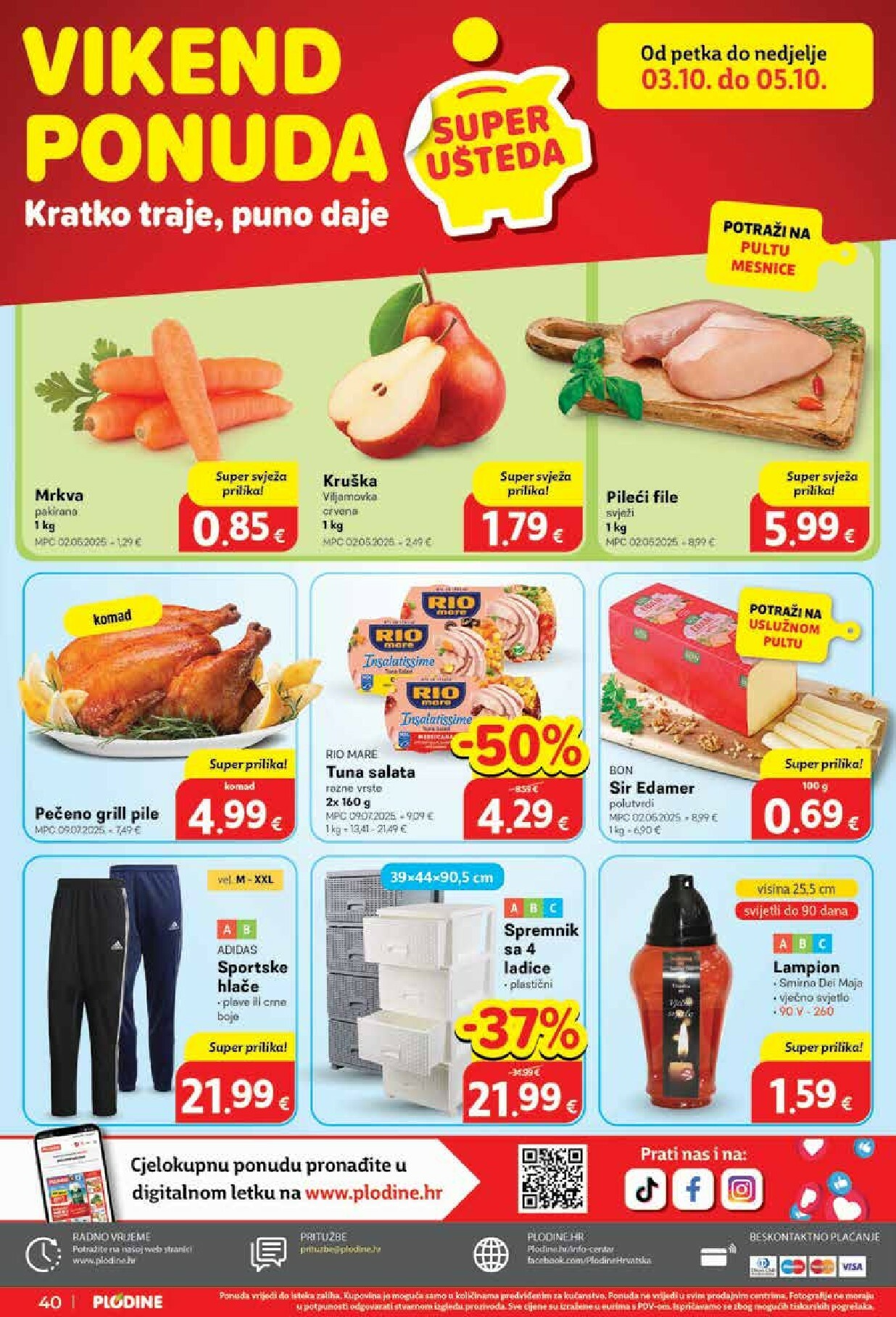 plodine - Prelistajte katalog Plodine, vrijedi od 01.10. do 07.10. - page: 40