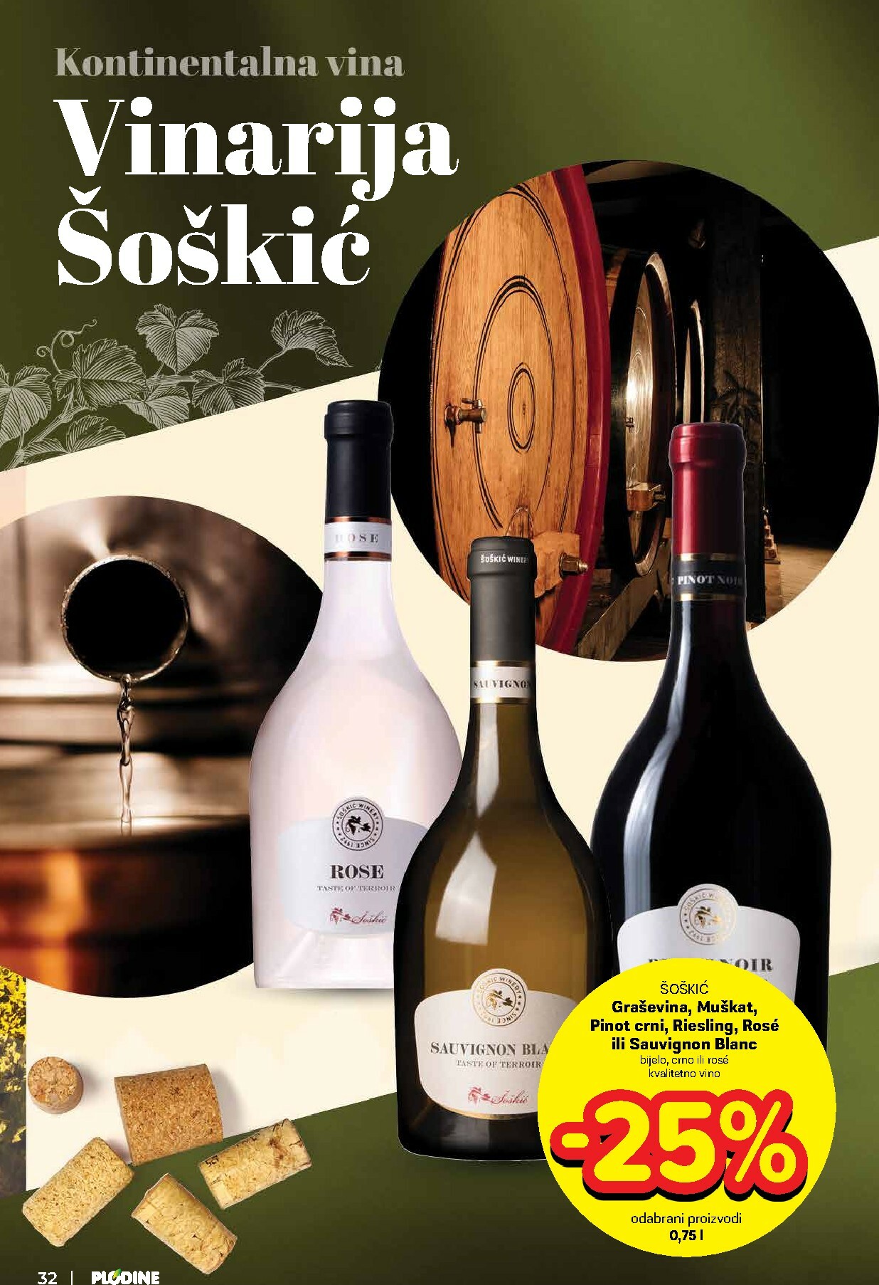 plodine - Prelistajte katalog Plodine - Vinski putopisi iz Hrvatske i svijeta, vrijedi od 01.10. do 14.10. - page: 32