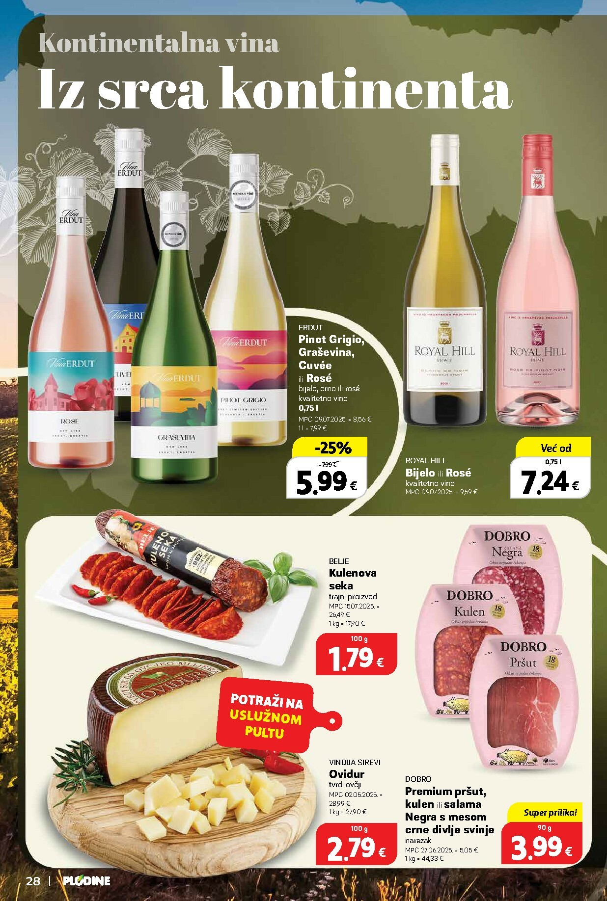 plodine - Prelistajte katalog Plodine - Vinski putopisi iz Hrvatske i svijeta, vrijedi od 01.10. do 14.10. - page: 28