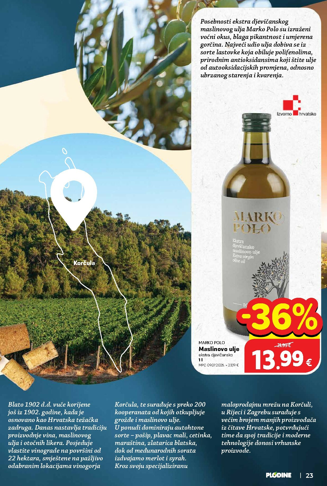 plodine - Prelistajte katalog Plodine - Vinski putopisi iz Hrvatske i svijeta, vrijedi od 01.10. do 14.10. - page: 23