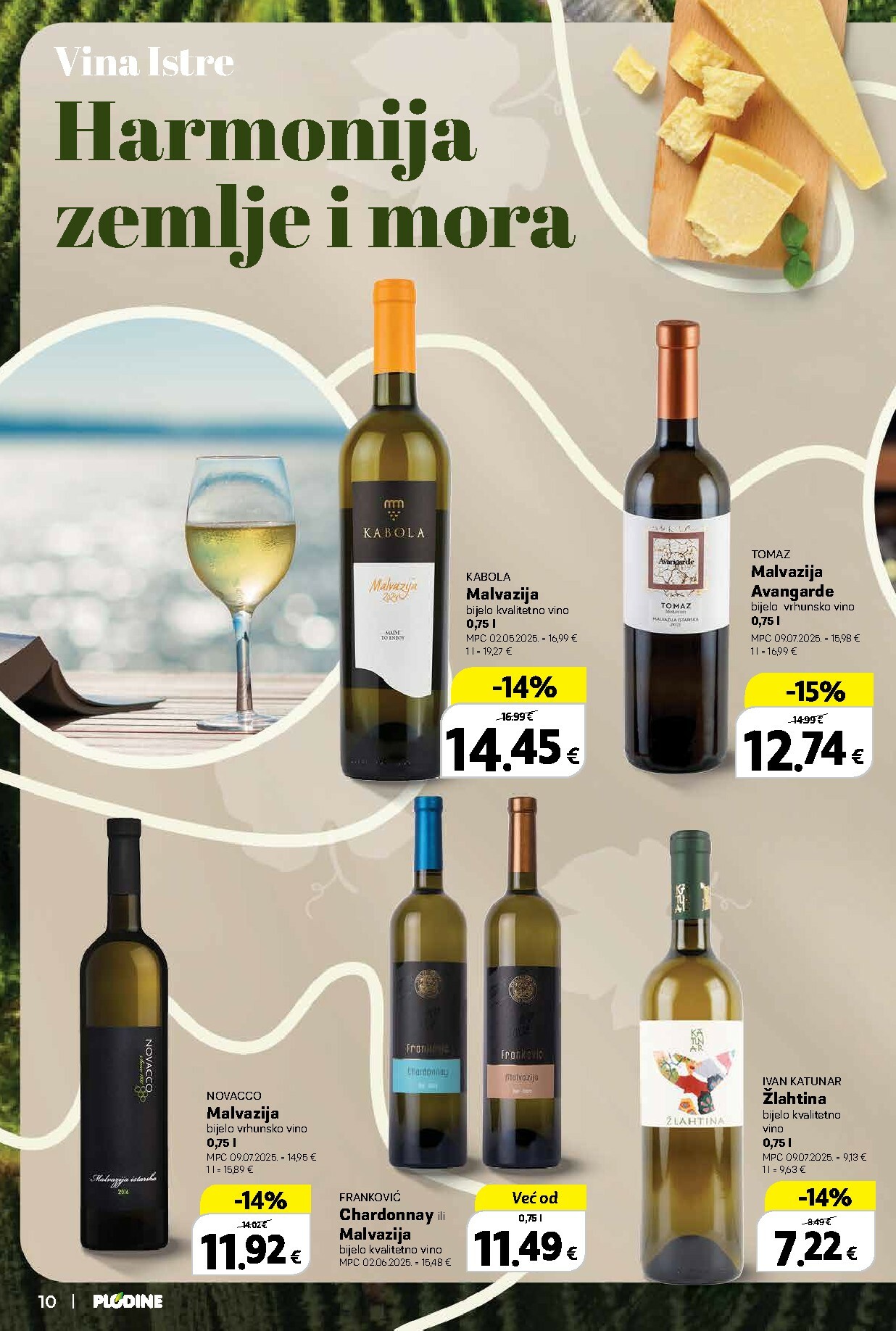 plodine - Prelistajte katalog Plodine - Vinski putopisi iz Hrvatske i svijeta, vrijedi od 01.10. do 14.10. - page: 10