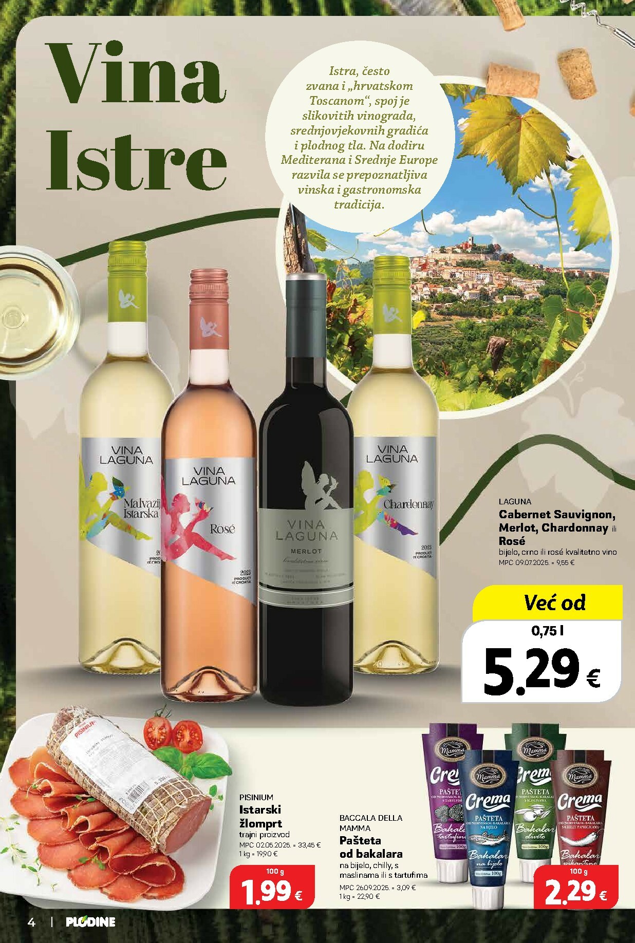 plodine - Prelistajte katalog Plodine - Vinski putopisi iz Hrvatske i svijeta, vrijedi od 01.10. do 14.10. - page: 4