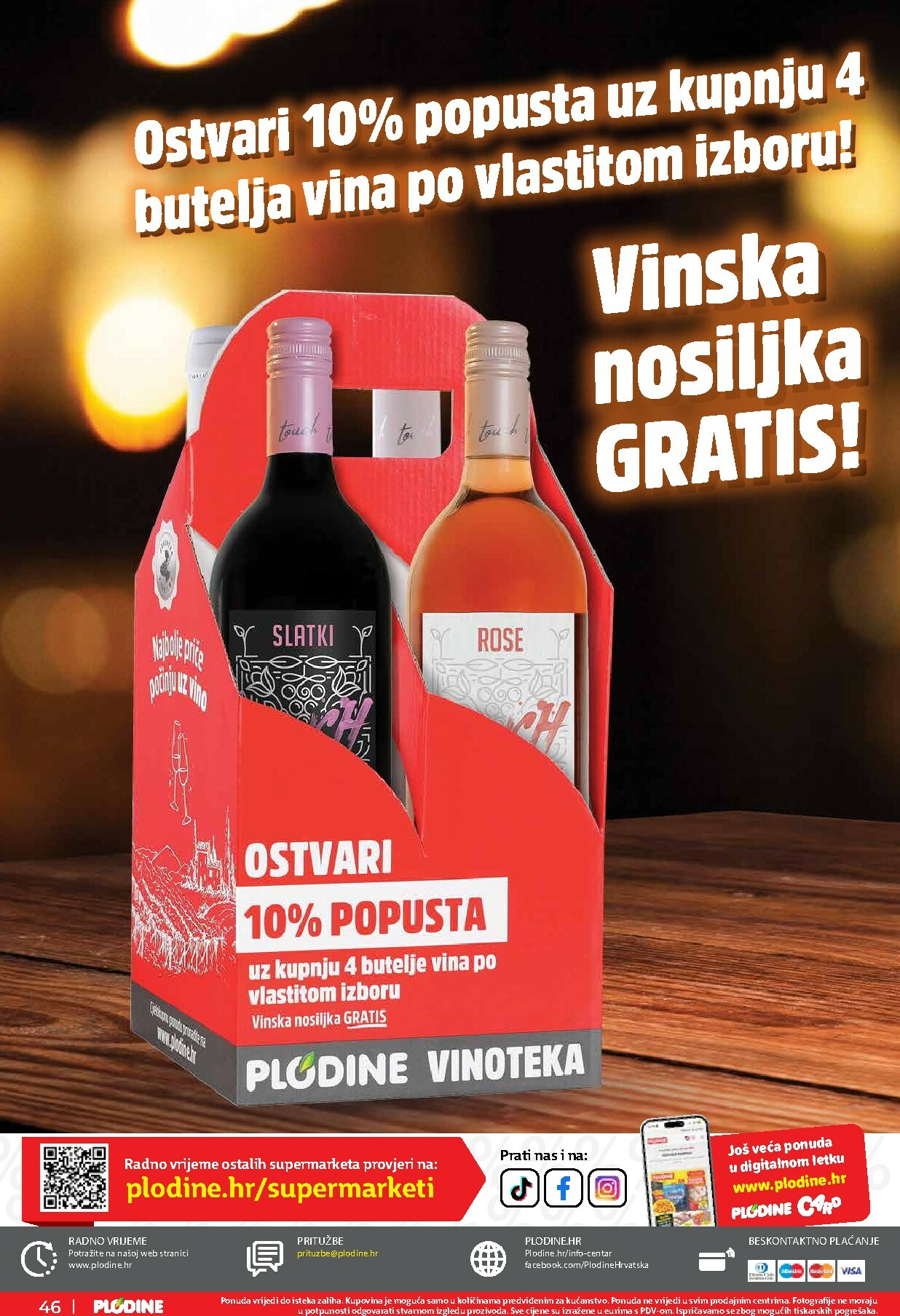 plodine - Prelistajte katalog Plodine - Vinski putopisi iz Hrvatske i svijeta, vrijedi od 01.10. do 14.10. - page: 46