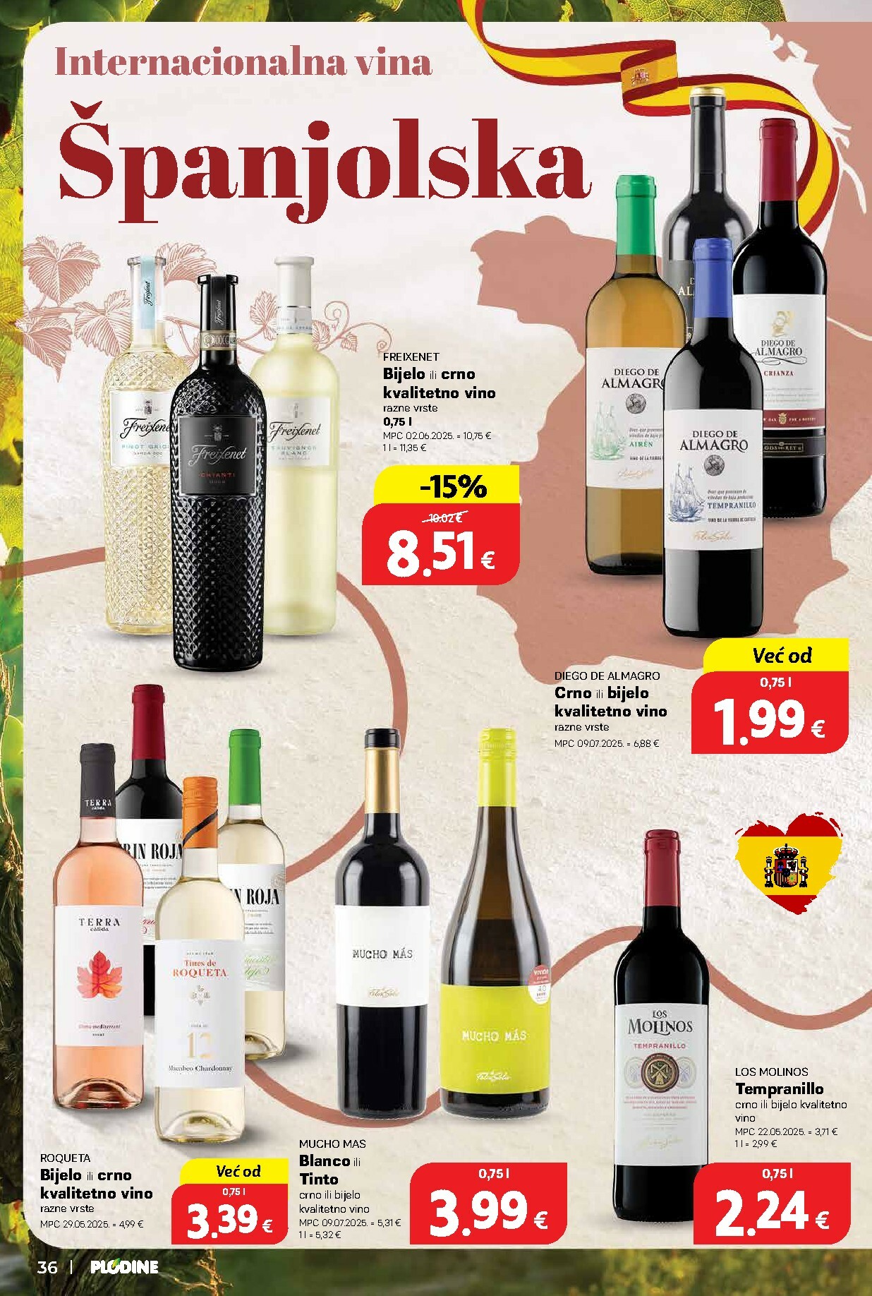 plodine - Prelistajte katalog Plodine - Vinski putopisi iz Hrvatske i svijeta, vrijedi od 01.10. do 14.10. - page: 36