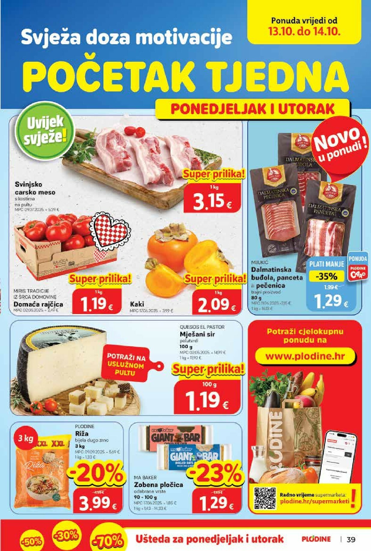 plodine - Prelistajte katalog Plodine, vrijedi od 08.10. do 14.10. - page: 39