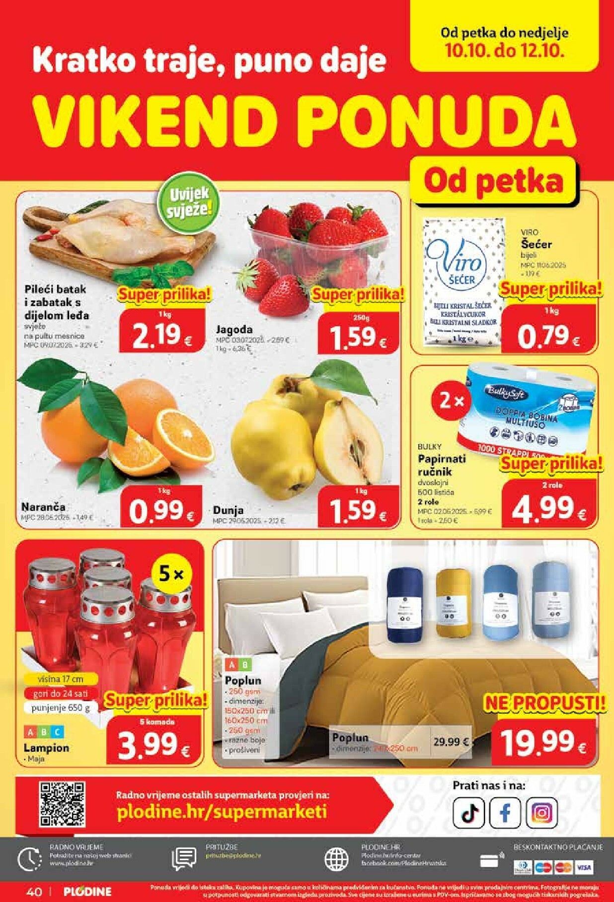 plodine - Prelistajte katalog Plodine, vrijedi od 08.10. do 14.10. - page: 40