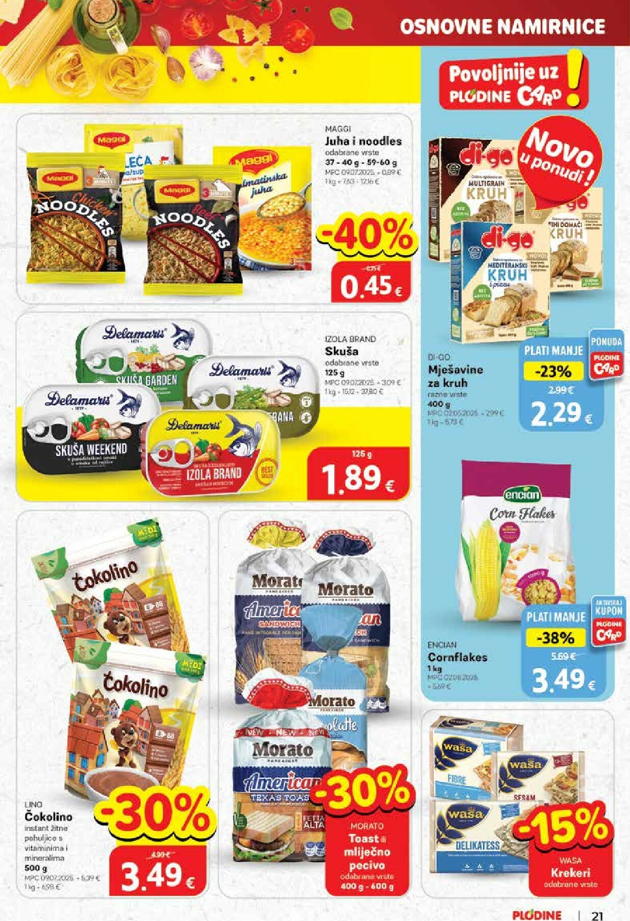 plodine - Prelistajte katalog Plodine, vrijedi od 08.10. do 14.10. - page: 21