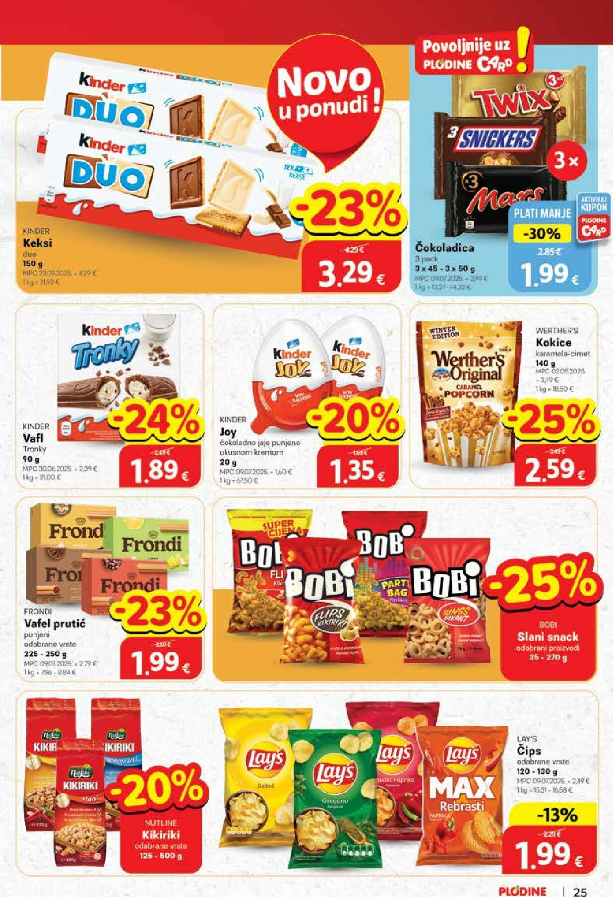 plodine - Prelistajte katalog Plodine, vrijedi od 08.10. do 14.10. - page: 25