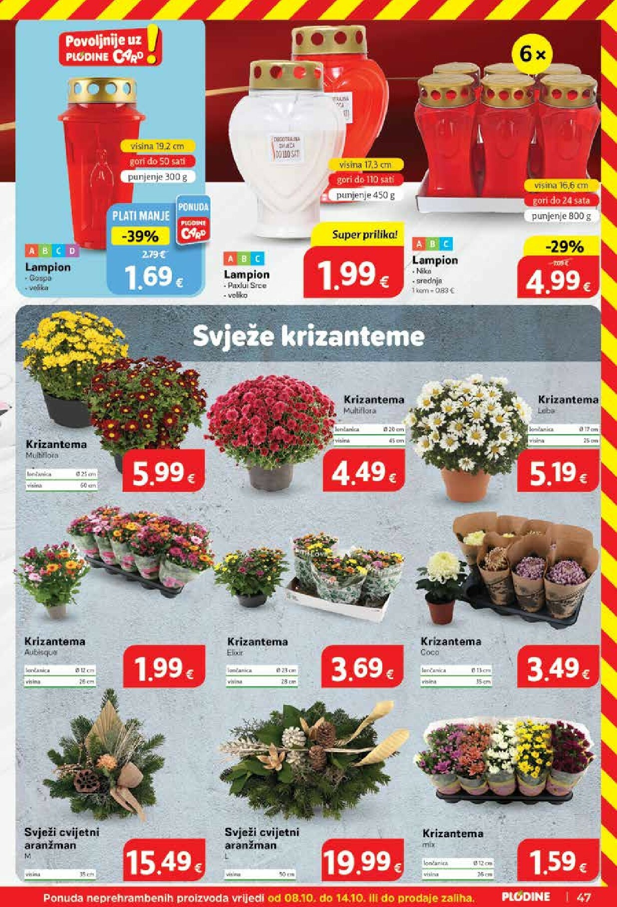 plodine - Prelistajte katalog Plodine, vrijedi od 08.10. do 14.10. - page: 47