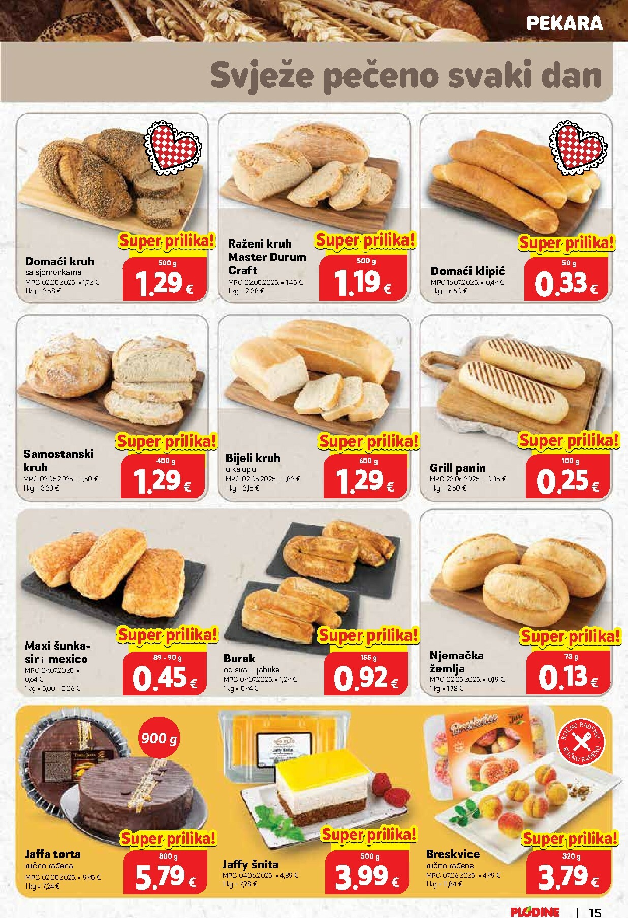 plodine - Prelistajte katalog Plodine, vrijedi od 22.10. do 28.10. - page: 15 plodine - Prelistajte katalog Plodine, vrijedi od 22.10. do 28.10. - page: 15