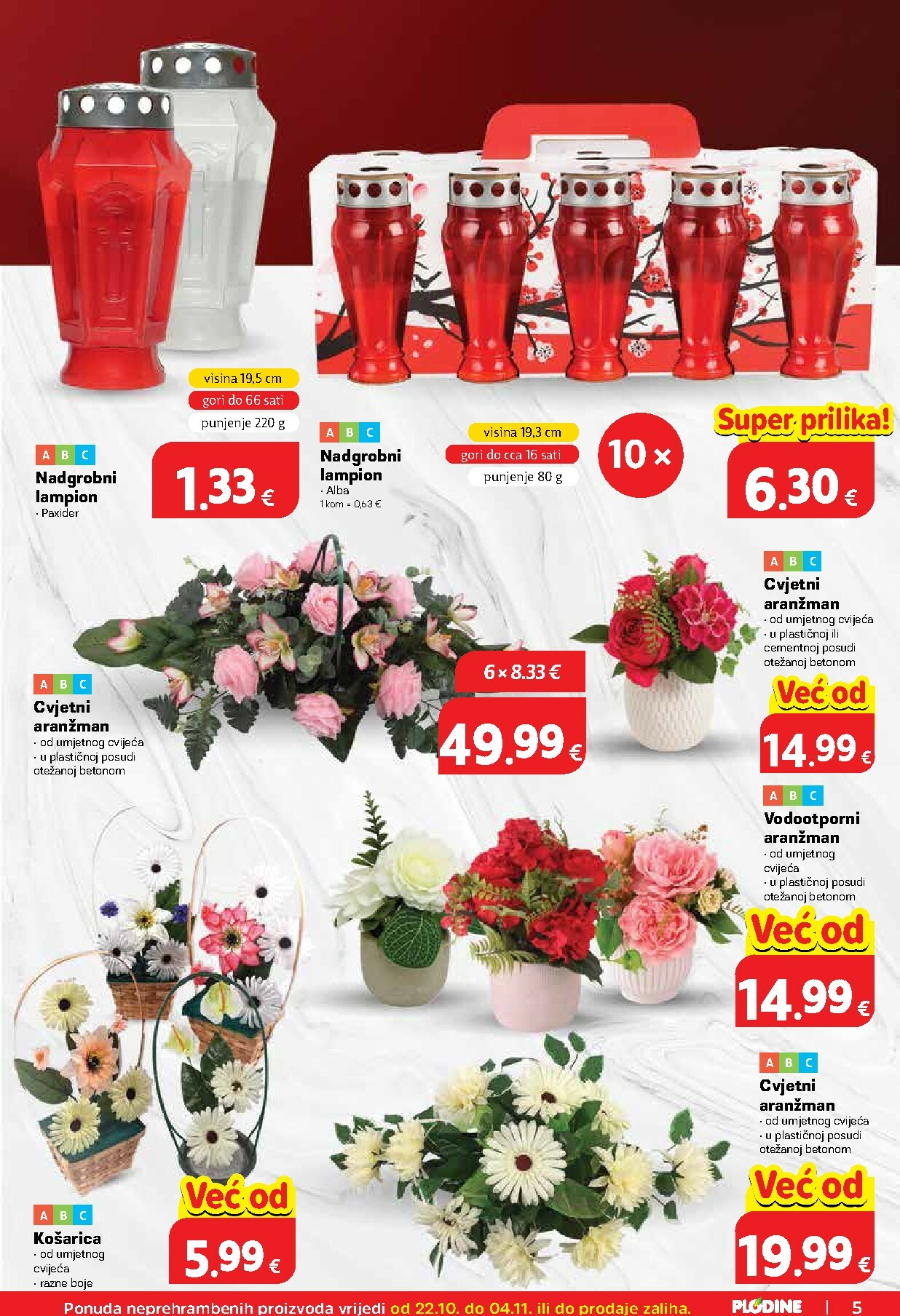 plodine - Prelistajte katalog Plodine, vrijedi od 22.10. do 28.10. - page: 5 plodine - Prelistajte katalog Plodine, vrijedi od 22.10. do 28.10. - page: 5