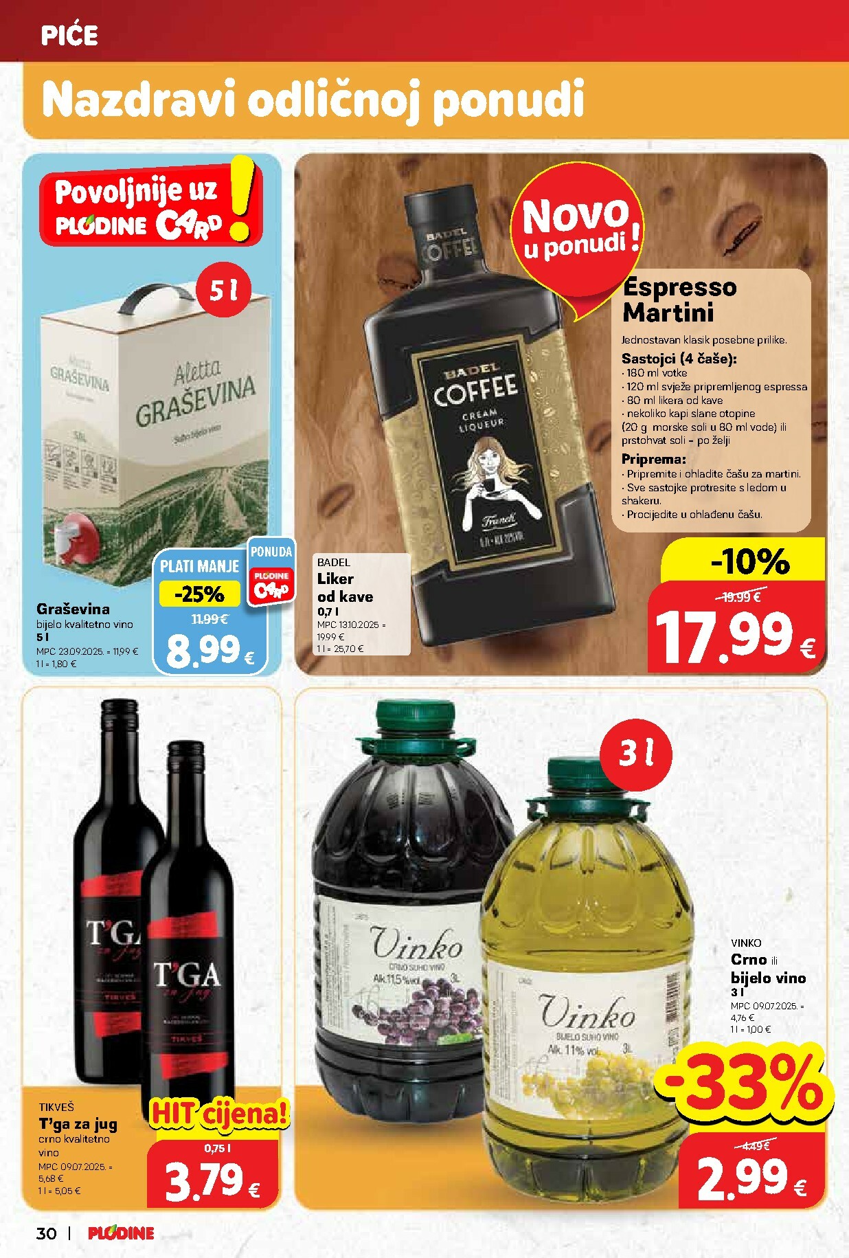 plodine - Prelistajte katalog Plodine, vrijedi od 22.10. do 28.10. - page: 30 plodine - Prelistajte katalog Plodine, vrijedi od 22.10. do 28.10. - page: 30