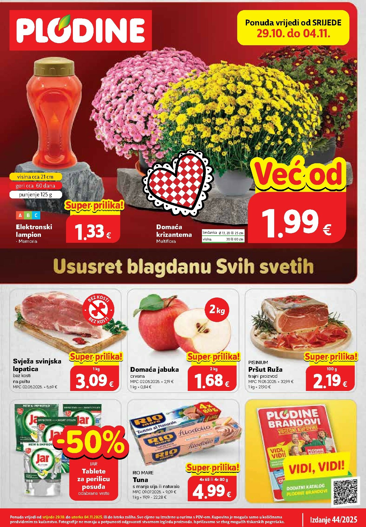 plodine - Prelistajte katalog Plodine, vrijedi od 29.10. do 04.11.