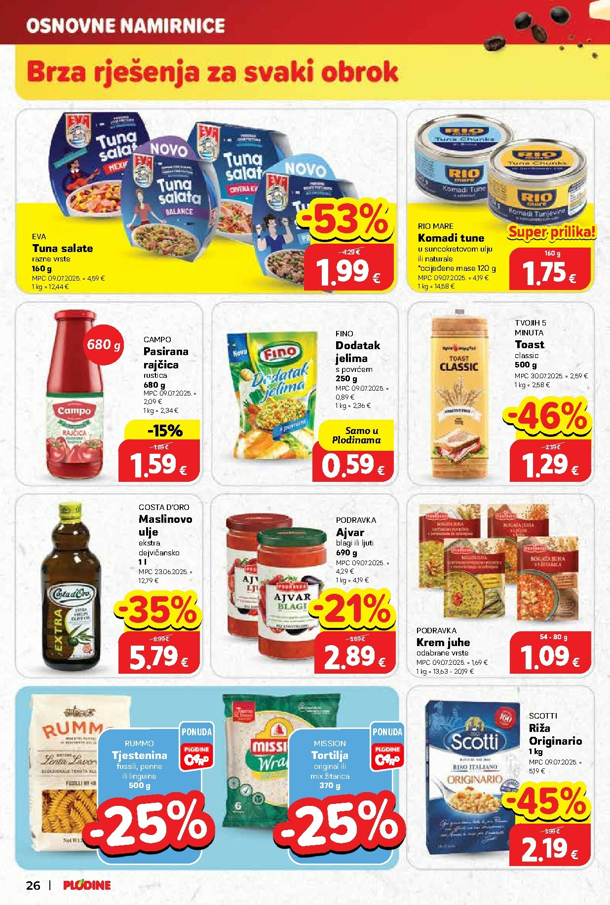 plodine - Prelistajte katalog Plodine, vrijedi od 29.10. do 04.11. - page: 26 plodine - Prelistajte katalog Plodine, vrijedi od 29.10. do 04.11. - page: 26