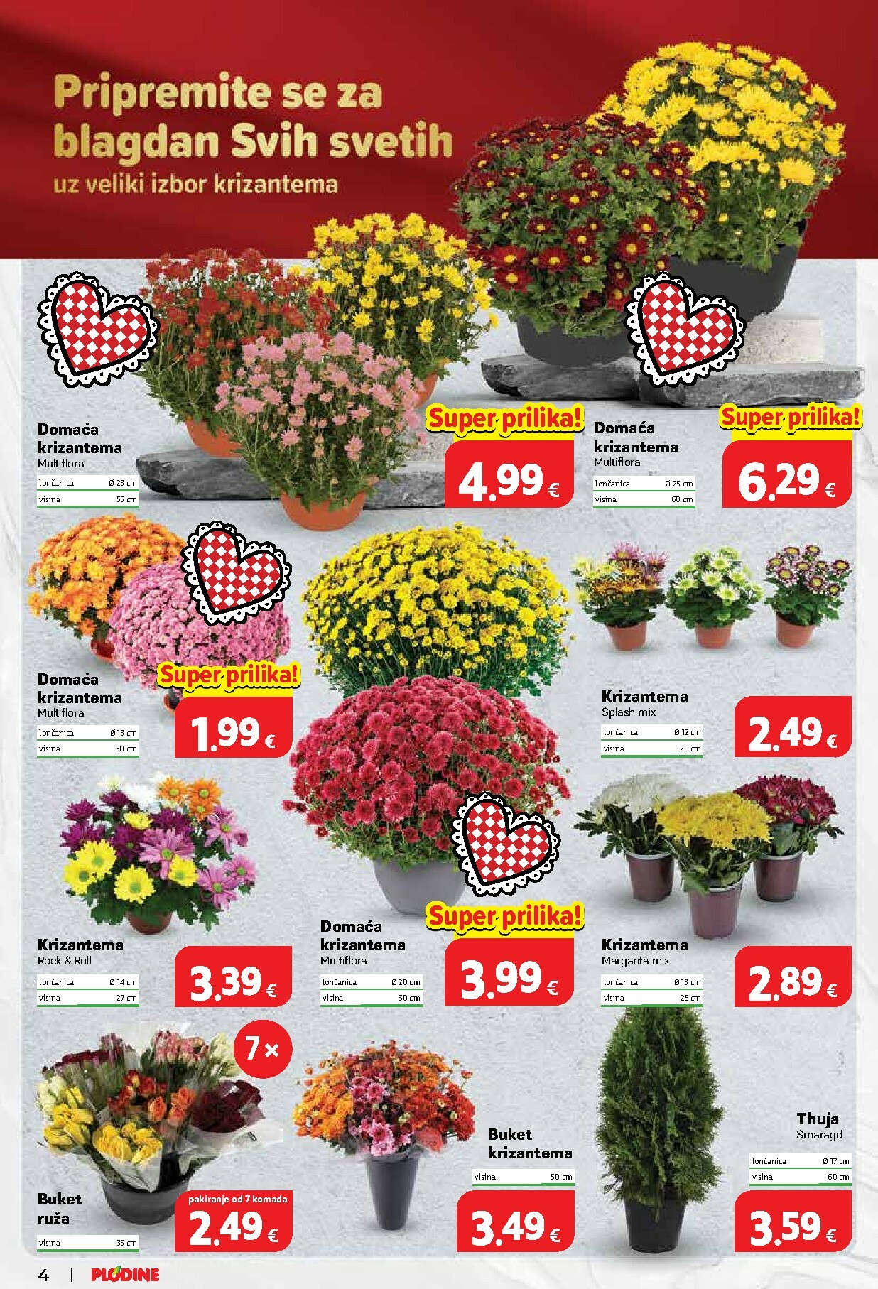 plodine - Prelistajte katalog Plodine, vrijedi od 29.10. do 04.11. - page: 4 plodine - Prelistajte katalog Plodine, vrijedi od 29.10. do 04.11. - page: 4