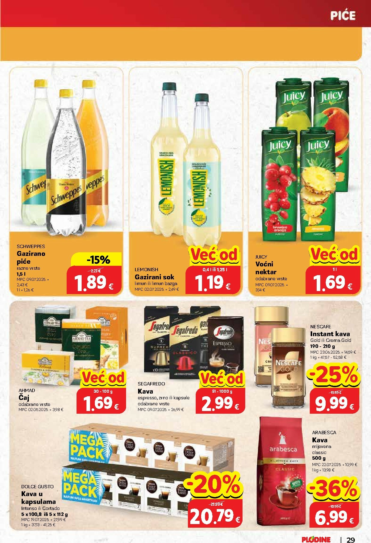 plodine - Prelistajte katalog Plodine, vrijedi od 29.10. do 04.11. - page: 29 plodine - Prelistajte katalog Plodine, vrijedi od 29.10. do 04.11. - page: 29