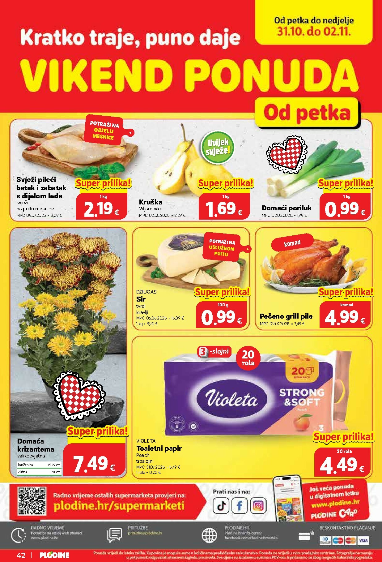 plodine - Prelistajte katalog Plodine, vrijedi od 29.10. do 04.11. - page: 42 plodine - Prelistajte katalog Plodine, vrijedi od 29.10. do 04.11. - page: 42