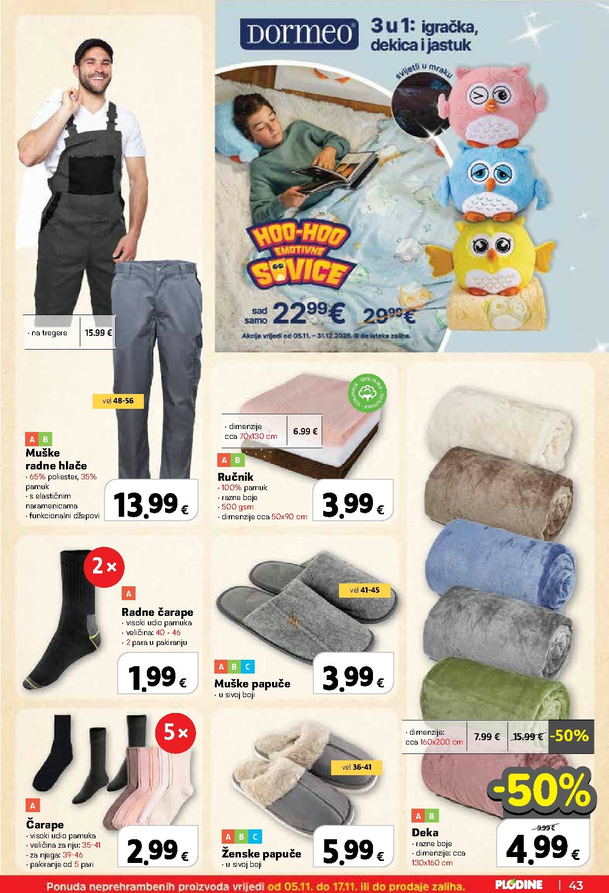 plodine - Prelistajte katalog Plodine, vrijedi od 05.11. do 11.11. - page: 43