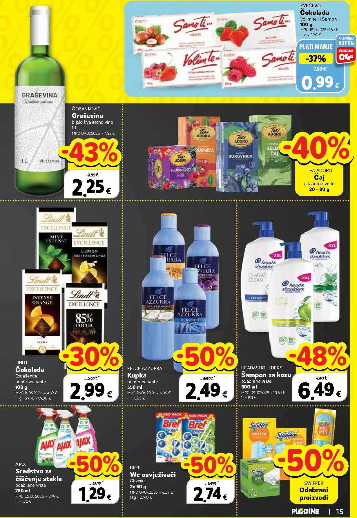 plodine - Prelistajte katalog Plodine, vrijedi od 05.11. do 11.11. - page: 15