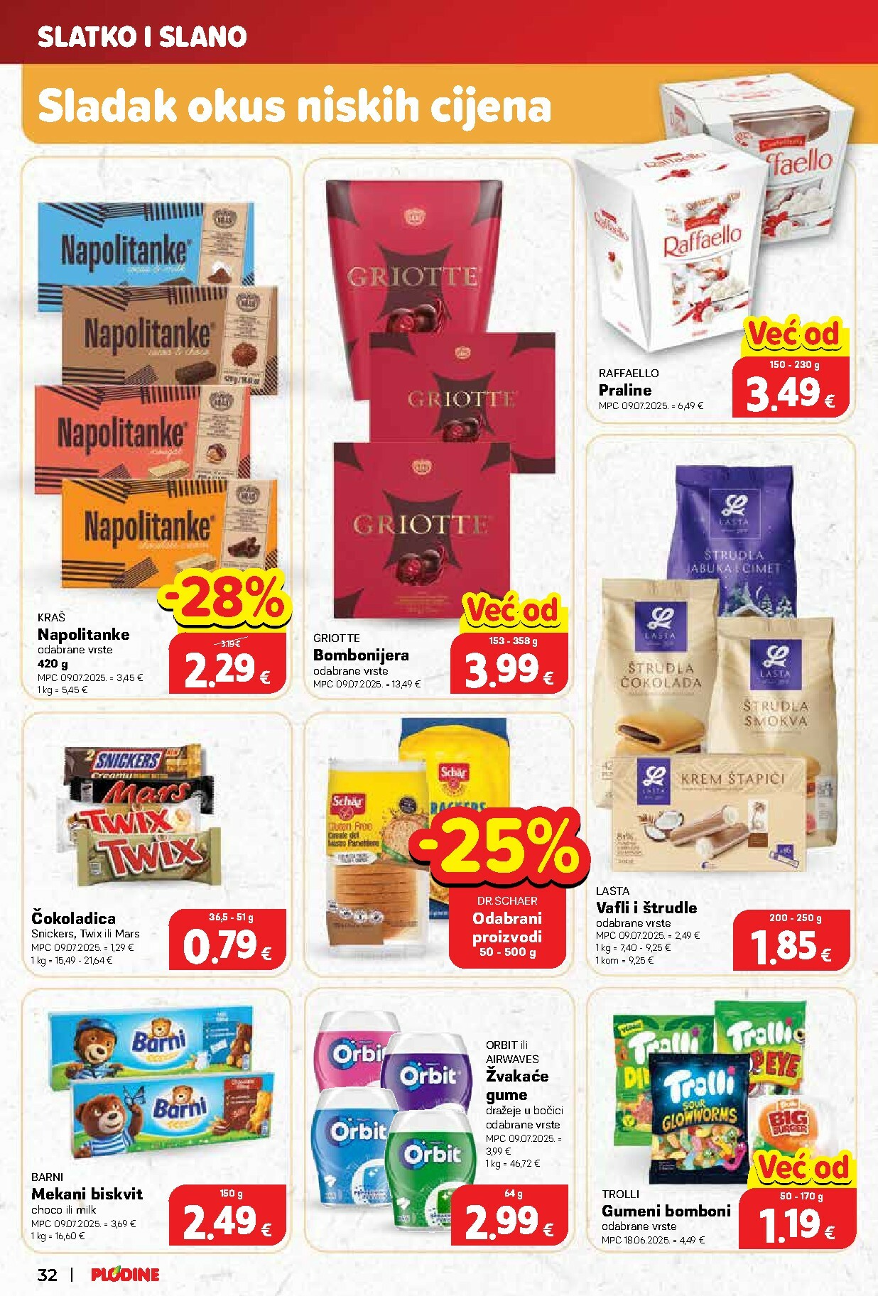 plodine - Prelistajte katalog Plodine, vrijedi od 05.11. do 11.11. - page: 32