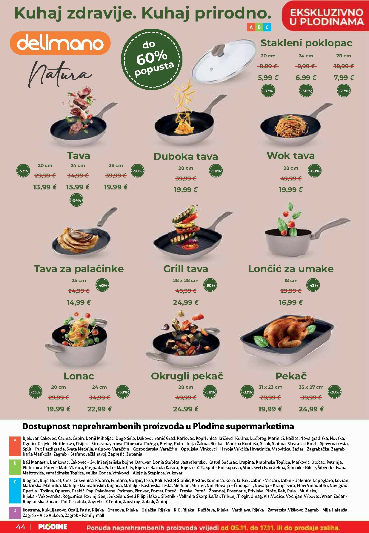 plodine - Prelistajte katalog Plodine, vrijedi od 05.11. do 11.11. - page: 44