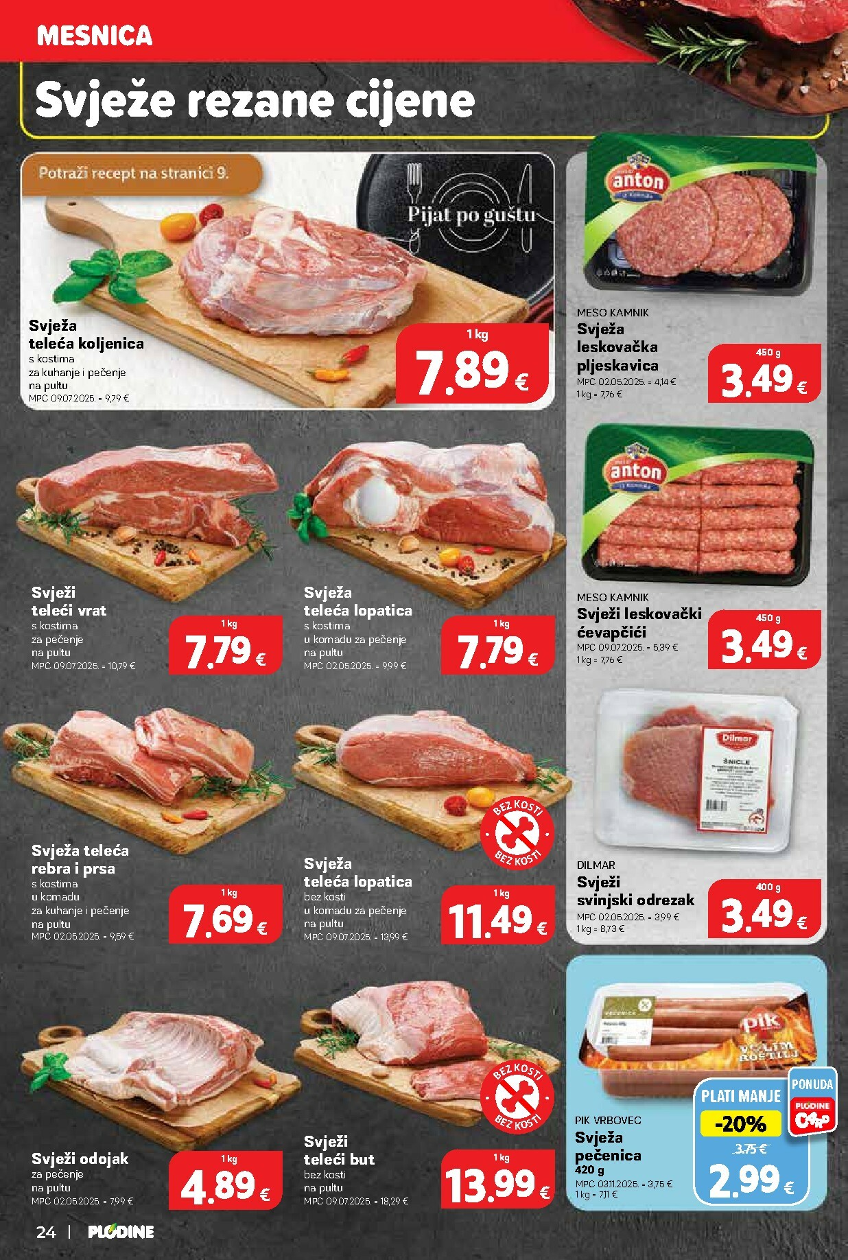 plodine - Prelistajte katalog Plodine, vrijedi od 05.11. do 11.11. - page: 24