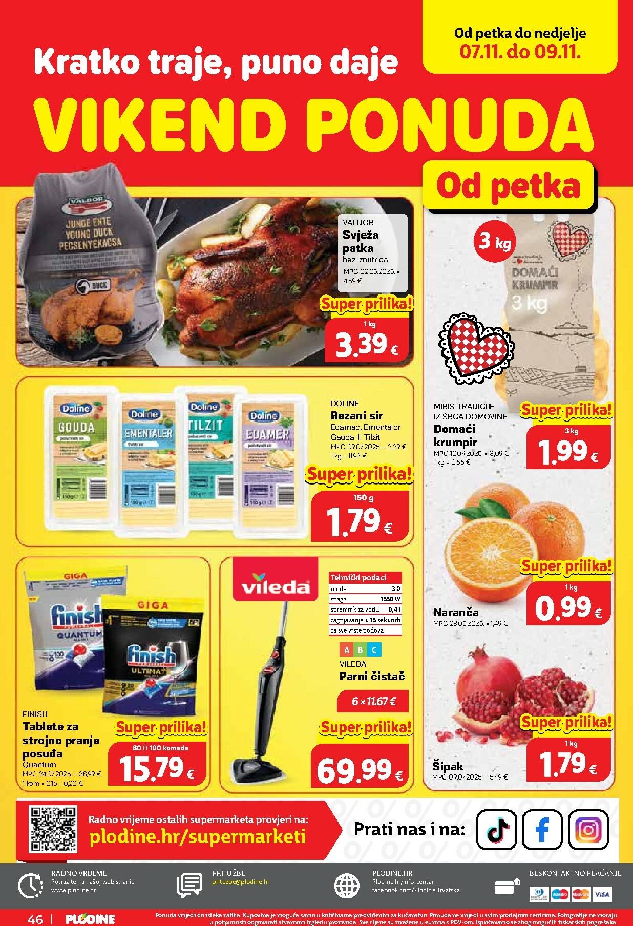 plodine - Prelistajte katalog Plodine, vrijedi od 05.11. do 11.11. - page: 46