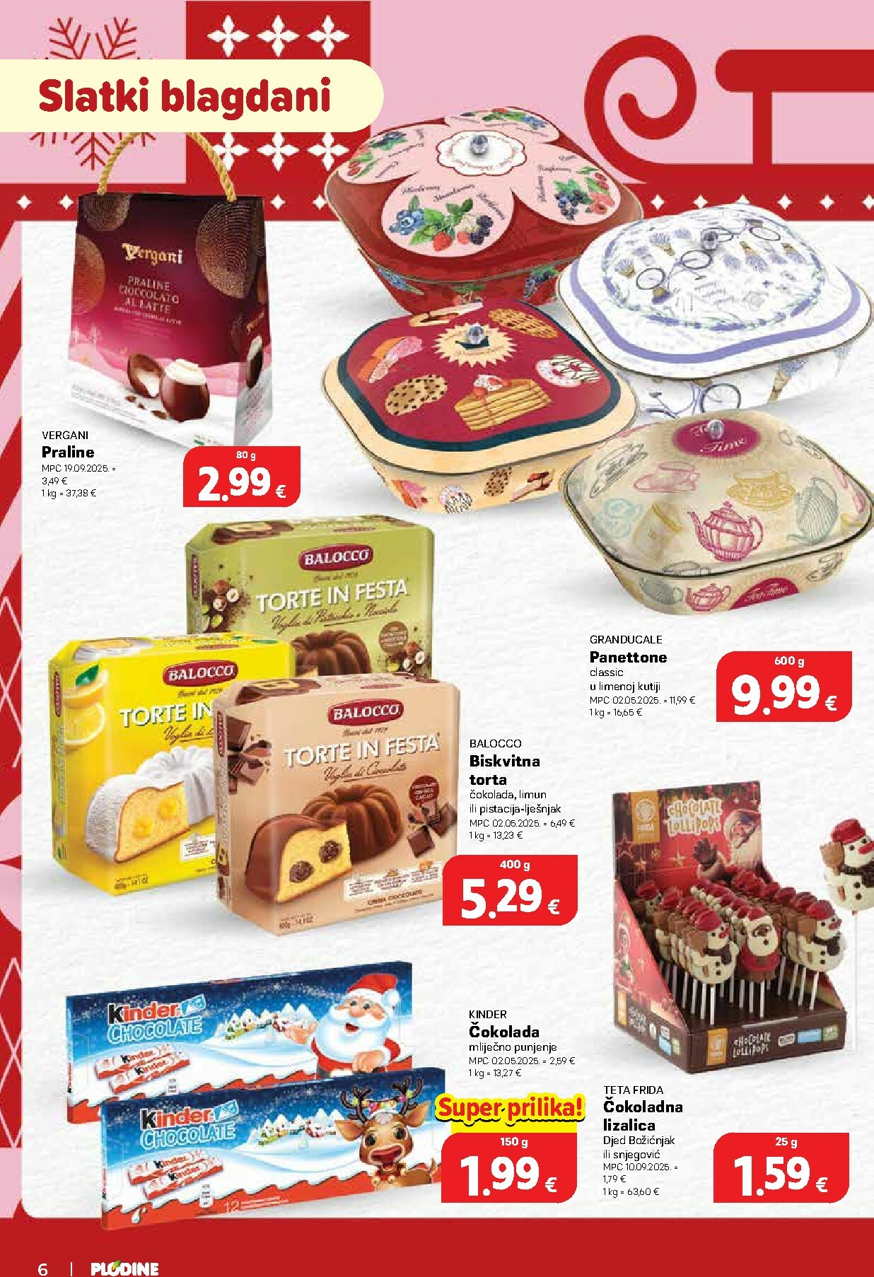 plodine - Prelistajte katalog Plodine, vrijedi od 05.11. do 11.11. - page: 6