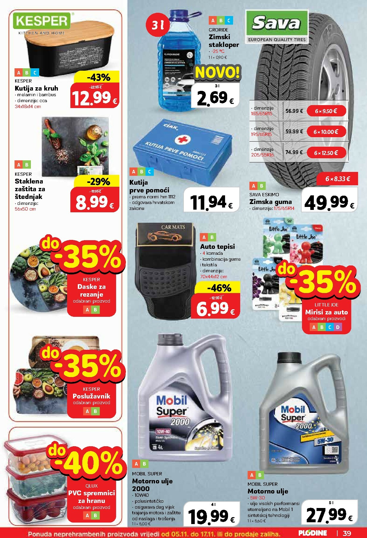plodine - Prelistajte katalog Plodine, vrijedi od 05.11. do 11.11. - page: 39