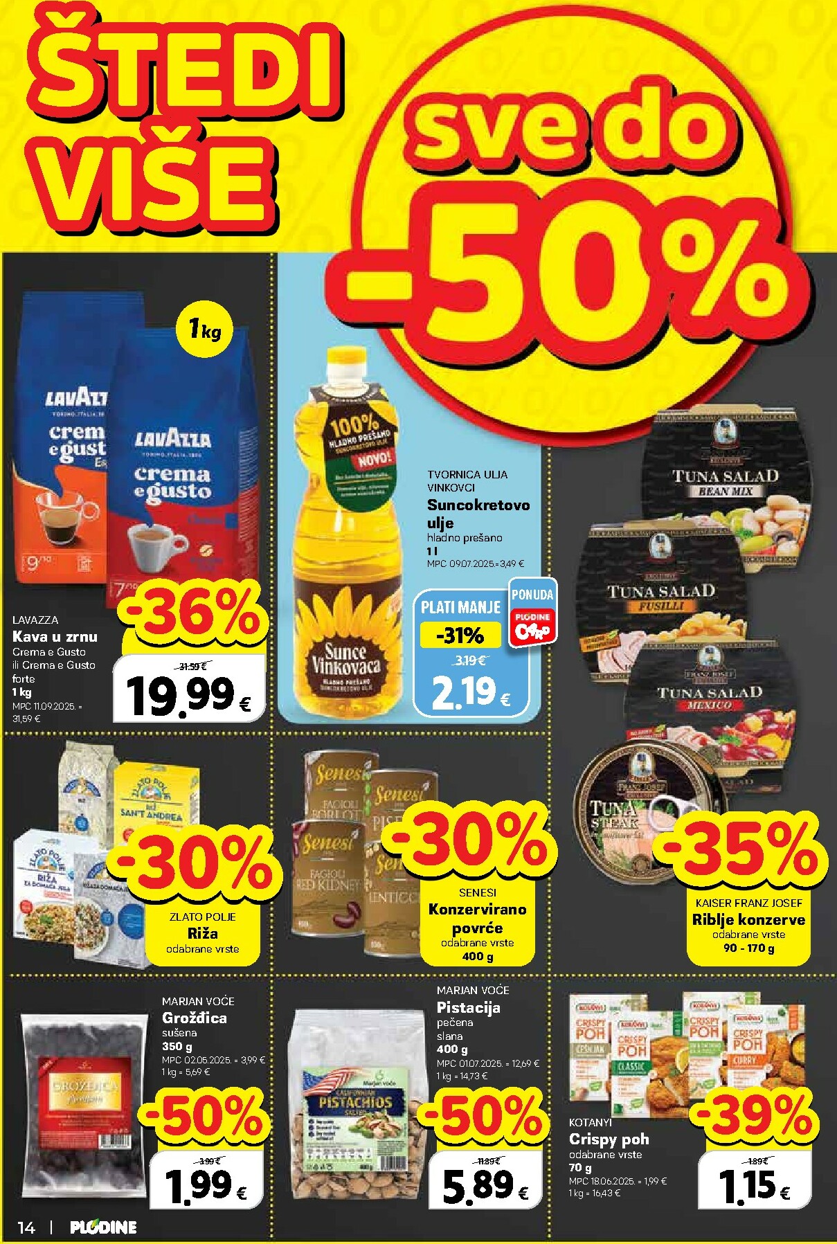 plodine - Prelistajte katalog Plodine, vrijedi od 05.11. do 11.11. - page: 14