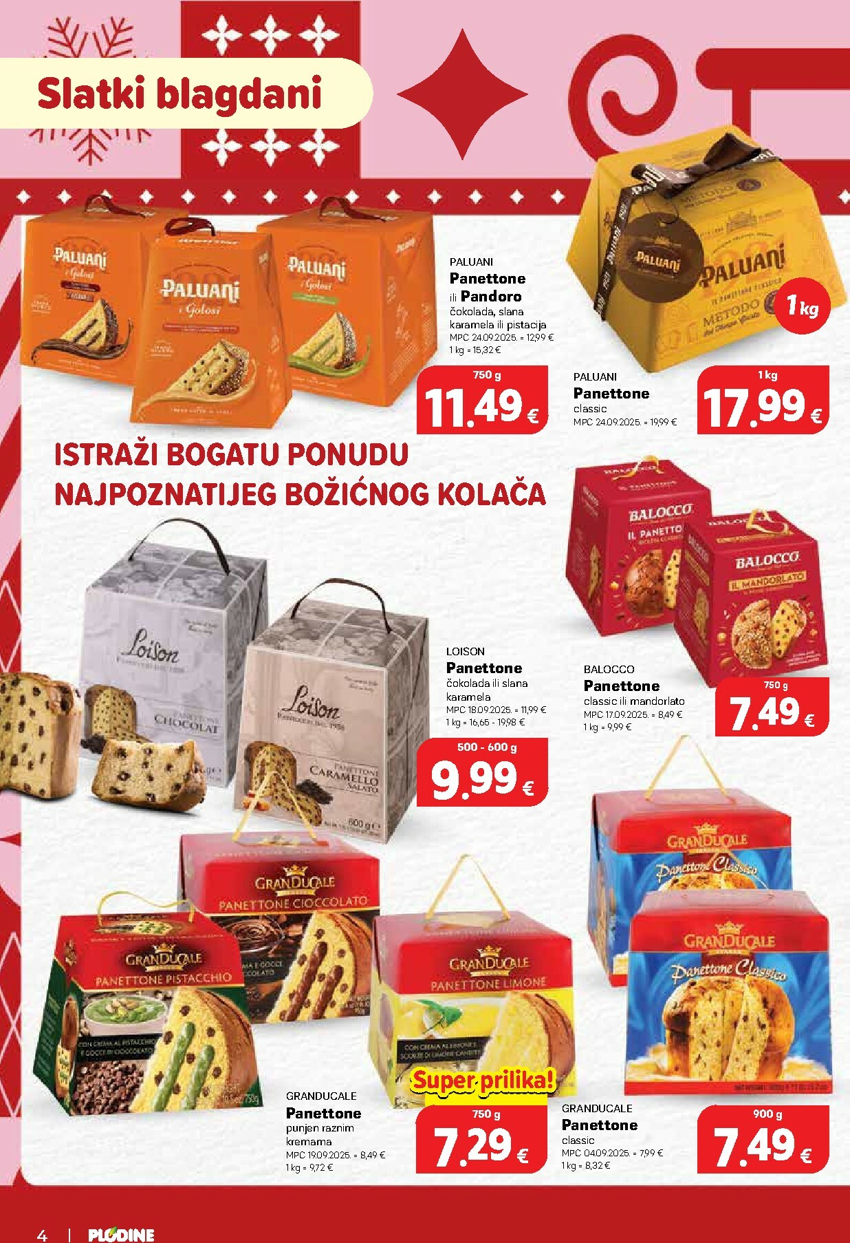 plodine - Prelistajte katalog Plodine, vrijedi od 05.11. do 11.11. - page: 4