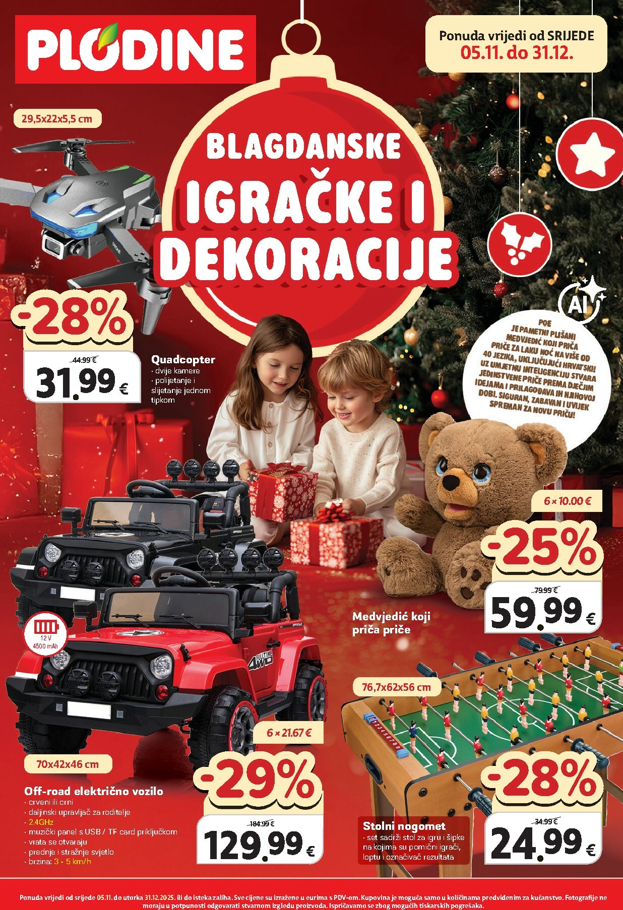 plodine - Prelistajte katalog Plodine - Blagdanske igračke i dekoracije, vrijedi od 05.11. do 31.12.