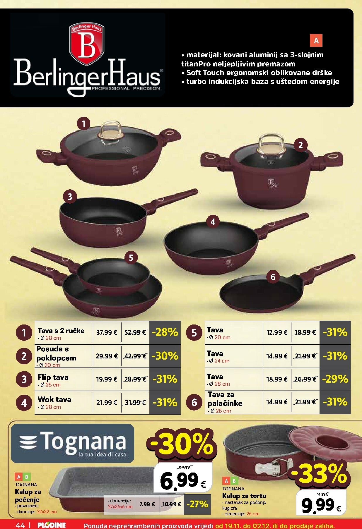 plodine - Prelistajte katalog Plodine, vrijedi od 19.11. do 25.11. - page: 44