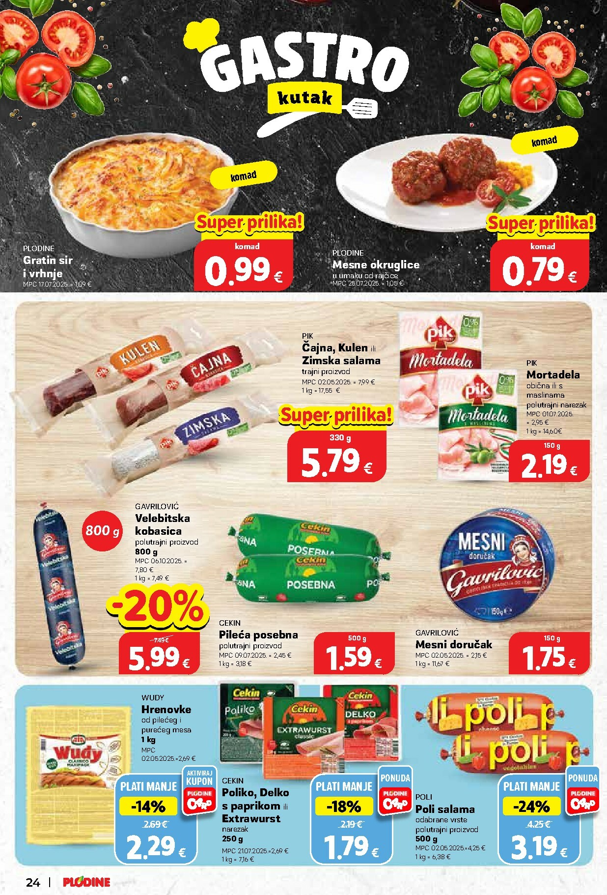 plodine - Prelistajte katalog Plodine, vrijedi od 19.11. do 25.11. - page: 24