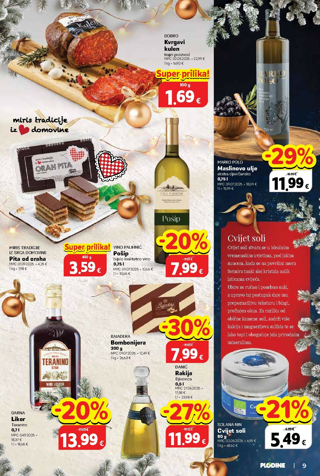plodine - Prelistajte katalog Plodine, vrijedi od 19.11. do 25.11. - page: 9