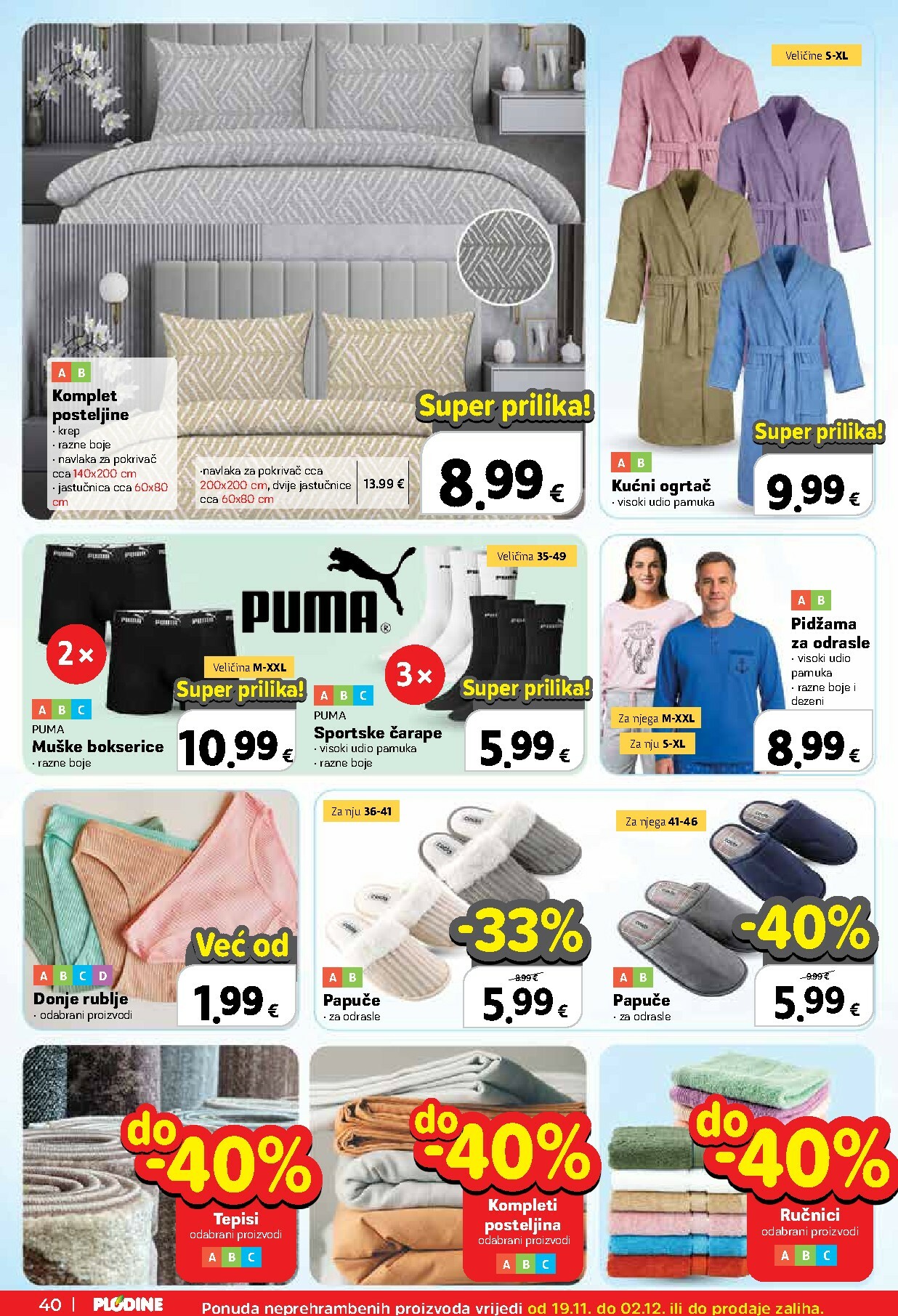 plodine - Prelistajte katalog Plodine, vrijedi od 19.11. do 25.11. - page: 40