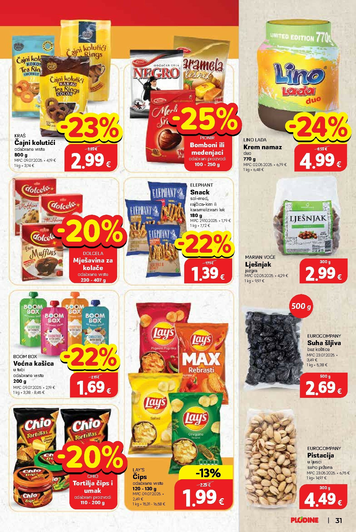plodine - Prelistajte katalog Plodine, vrijedi od 19.11. do 25.11. - page: 31
