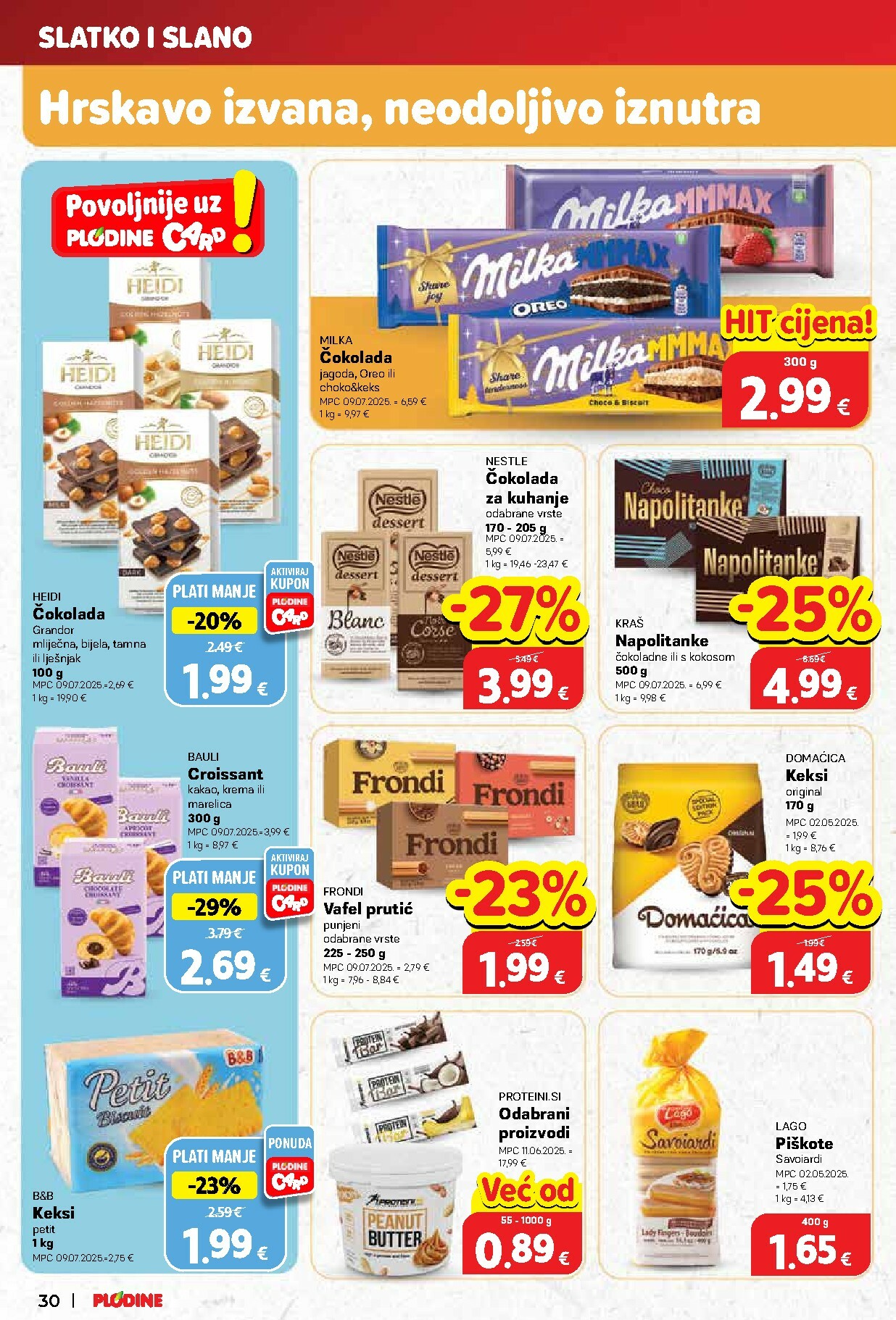 plodine - Prelistajte katalog Plodine, vrijedi od 19.11. do 25.11. - page: 30