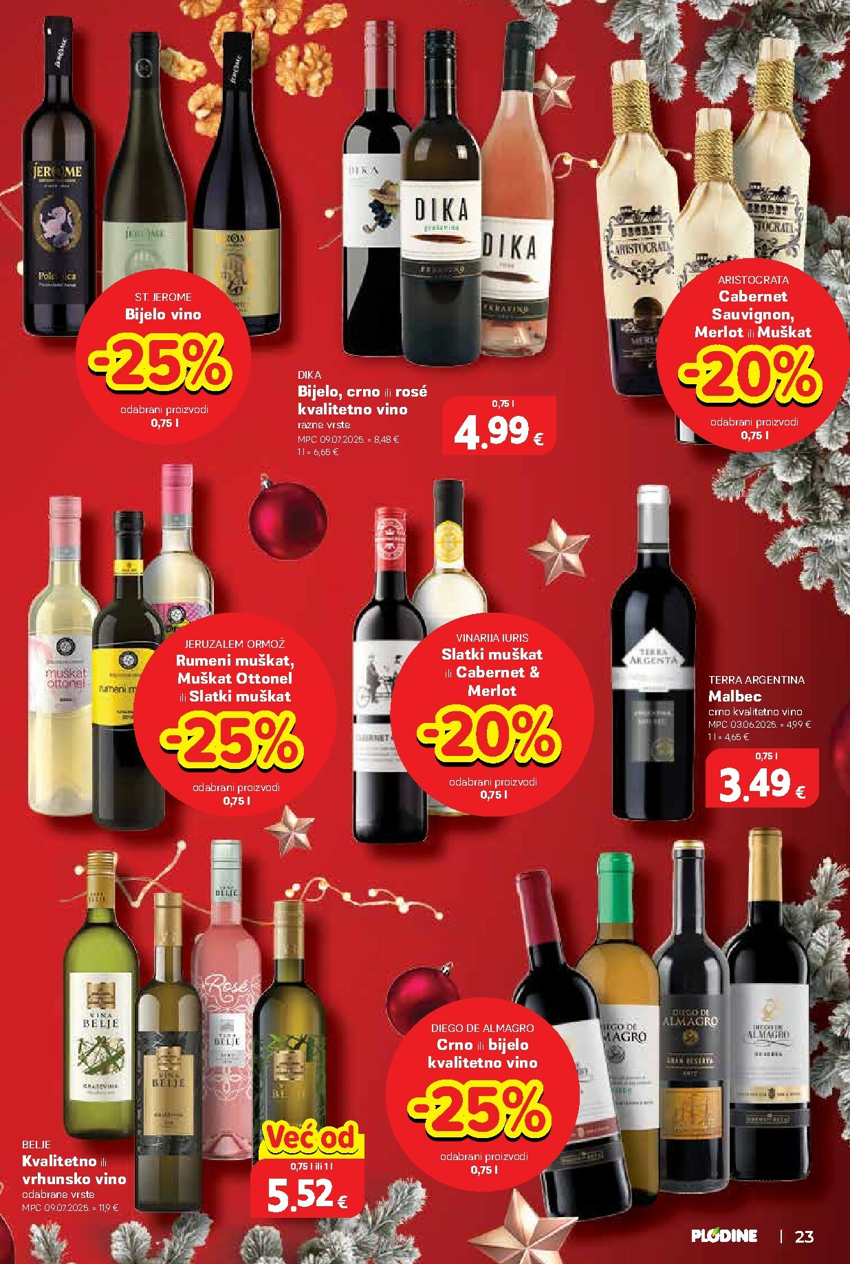 plodine - Prelistajte katalog Plodine - Blagdanske delicije, vrijedi od 26.11. do 31.12. - page: 23