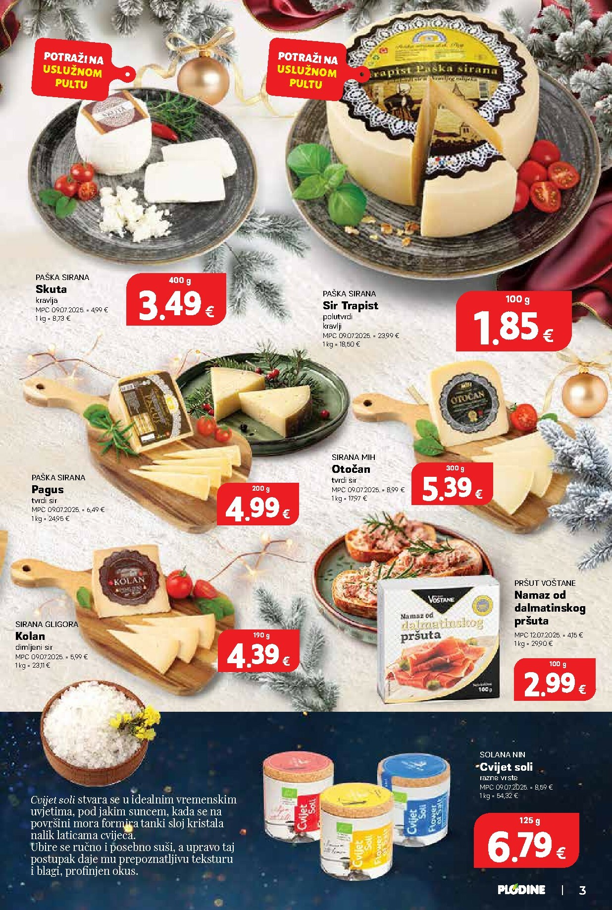 plodine - Prelistajte katalog Plodine - Blagdanske delicije, vrijedi od 26.11. do 31.12. - page: 3